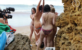 Girls Out West Orgy Photos At The Beach 304071 What Do You Get When You Take 6 Bikini Clad Bitches Down The Coast, With An Esky Full Of Chilled Champagne, 30 Degree Temps, And Raging Surf That Wants To Dunk And Suck You Under, And Tear Your Bikinis To Shreds!