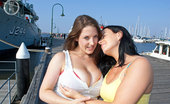 Girls Out West Angie And Blaire 304122 Angie & Blaire Are Loitering At The Pier, Waiting For A Ship Full Of Sailors To Arrive. No-One Show. But They Have Each Other, And A Bossom Full Of Girlie Goodness To Share. Blaire Succumbs And Cums In Angie'S Mouth.