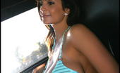 Pinup Files 305595 Denise Milani Limousine Special Set1 Gorgeous Hot Denise Enjoying A Ride On A Limousine
