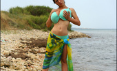 Pinup Files 305664 Anya Zenkova Vol09 Set01 Naughty Busty Babe Anya Sun Bathing Naked Outside
