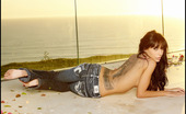 Pinup Files 305680 Lela Star Vol01 Set02 Busty Lela Strips Her Jeans And Shows Her Sexyness
