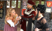 Porn Fidelity 306452 Kelly Madison And Rebeca Linares Get Into Character And Fuck Their King Ryan After The Renaissance Festival.

