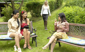 Fully Clothed Pissing Laetitia 308837 Four Hot Fetish Babes Love Urinating On Each Other Outdoors
