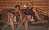 TAC Amateurs Meat Sandwich Girdlegoddess And Mistress Sue, Hot And Sexy Together In Our Girdles And Stockings. Cum On Baby, Be The Meat In Our Sand
