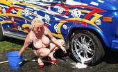 TAC Amateurs Car Wash 314216 I Wash My American Van And I Play With The Hose. Watering Of My Pussy, Ass Hole And My Big Tits, Masturbation....
