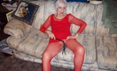 TAC Amateurs Marg In Lingerie 314390 89 Year Old Granny Marg Shows Off Her Red Lingerie. In This Photo Set You'Ll See Her Spread Her Pussy Open, Play With A
