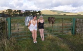 TAC Amateurs Flashing In The Borders 314391 Hi Guys, Heres A Few Pics Of Me And My Friend Busty Kim Of Kims Amateurs Fame, Flashing In The Scottish Border Country L
