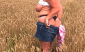 TAC Amateurs Cornfield 314615 Out In The Sun And Loving The Cornfield I Just Have To Get Naked. Melody X
