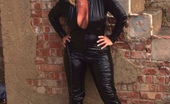 TAC Amateurs PVC Cat Suit 314651 Black PVC Cat Suit, Prowling Around In The Wilds. Who Wants To Be Dominated Melody X
