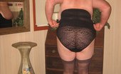 TAC Amateurs Sexy In Black 315116 Sexy In Black Lingerie, Stockings, And Panties. Oh Yes Baby I Want You Down On Your Knees To Lick And Fuck This Hairy We
