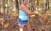 TAC Amateurs Working In The Yard Pt2 315346 Still Working In The Yard In Daisy Dukes, Tank Top And Knee Boots - More Work, More Stripping.
