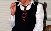 TAC Amateurs Smokin Schoolgirl 315569 Dimonty Dressed As A Naughty Schoolgirl Has A Fag And Flashes Her White Panties And Pussy. Finally She Pees In Her Siste
