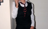 TAC Amateurs Smokin Schoolgirl 315569 Dimonty Dressed As A Naughty Schoolgirl Has A Fag And Flashes Her White Panties And Pussy. Finally She Pees In Her Siste
