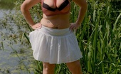 TAC Amateurs Peach By The Lake 315609 So Many Nice Days To Spend By The Lake, So Much Tan Topping To Achieve. Melody X
