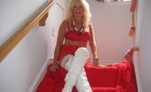 TAC Amateurs Sexy, Slutty, Shiny 315701 Sexxy, Slutty And Shiny, Thigh High White Boots Don'T You Just Love Them If You Do Then Write Me Ruthtachotmail.Com
