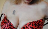 TAC Amateurs Dildo Fun In Red & Black Lingerie 315709 Pictures Of Me In My Sexy Black And Red Bra And Panties. Then I Add A Dildo And Slide It In My Wet Pussy Before Fingerin
