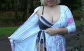 TAC Amateurs Barby Strips 315961 I Love To Get My Clothes Off And Go Outdoors. I'M Not Sure The People In The Surrounding Cottages Could Believe There Ey
