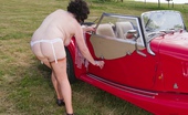 TAC Amateurs The Classic Car 316097 Hi Guys, Heres Me As My Alter Ego Auntie Trisha, With My Classic Car.Speedybee Xxx
