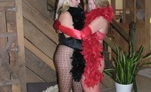 TAC Amateurs Devlynn & Adonna, Feathers & Glooves 316423 Heres My Friend Adonna To Help Me Give You A Lot Of Those Special Things You Like- Satin And Lace, Stockings And Pantyho
