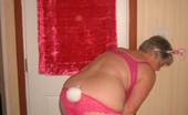 TAC Amateurs Happy Easter Baby 316537 This Fluffy Bunny Would Love To Rub These Big Soft Titties All Over Your Hardness.
