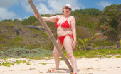 TAC Amateurs Red Bikini 316656 Hi Guys, Another Set From My Holiday In Barbados, On The Beach In My Red Bikini, Not Much Else To Say Really, Enjoy The

