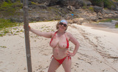 TAC Amateurs Red Bikini 316656 Hi Guys, Another Set From My Holiday In Barbados, On The Beach In My Red Bikini, Not Much Else To Say Really, Enjoy The
