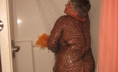 TAC Amateurs Big Momma 316767 Big Momma, Girdlegoddess, Is Sexy Hot In Leopard Print Sheer Cover Up. Just Getting Ready For A Nice Shower. Look At How
