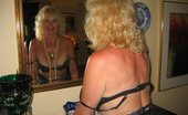 TAC Amateurs Black Shiny Dress White Feathers 316878 
