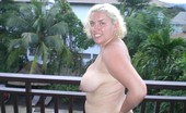 TAC Amateurs Barby Balcony 317073 See Me On My Balcony On Holiday Stripping Off And Playing With My Pussy For All To See.The Guys In The Rooms Opposite Se
