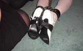 TAC Amateurs Chained 317110 Chained Libertine Seraphim Is Chained Up And Used As A Footstool By Carys
