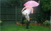 TAC Amateurs Raining 317402 Yes It'S Still Raining In My Garden, But I Have My Tits Out.
