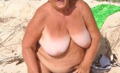 TAC Amateurs Barbados Beach 317453 GrandmaLibby Loves Getting Naked On The Beach In Barbados Although It Isnt Allowed And She Has To Be VERY Careful Not To
