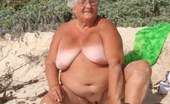 TAC Amateurs Barbados Beach 317453 GrandmaLibby Loves Getting Naked On The Beach In Barbados Although It Isnt Allowed And She Has To Be VERY Careful Not To
