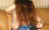 TAC Amateurs Hair 317476 Brushing My Hair Feels Soooo Good, It Turns Me On...And Then I Have To Do Something More...
