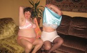 TAC Amateurs Girdle Goddess & Mistress Sue Enjoy Ourselves In Our Sexy Lingerie. The Best Part Is Getting Naked And Exploring Each Other.
