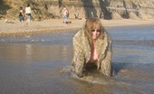 TAC Amateurs Wet Fur Coat 317680 One Of My Members Had Asked If I Could Do A Set With My Fur Coat On In A Lake Or River, Well The Beach Was A Good Place
