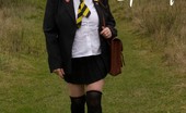 TAC Amateurs Skool Girl Speedy & The Flasher 317782 Hi Guys, I Decided To Walk Home Through The Woods, I Had Heard Rumours Of Some Old Git Flashing, So I Was Determined To
