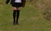 TAC Amateurs Skool Girl Speedy & The Flasher 317782 Hi Guys, I Decided To Walk Home Through The Woods, I Had Heard Rumours Of Some Old Git Flashing, So I Was Determined To
