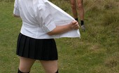 TAC Amateurs Skool Girl Speedy & The Flasher 317782 Hi Guys, I Decided To Walk Home Through The Woods, I Had Heard Rumours Of Some Old Git Flashing, So I Was Determined To
