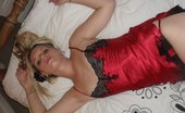 TAC Amateurs Red Nightie 317969 This Collection Was Done For A Fan. A Series Of Pics Of Me In My Red Silk Nightie Which My Fan Then Went On To Buy The N
