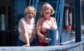 TAC Amateurs Flashing On The Boat & Girlie Fun 318170 Hi Guys, Heres A Set Of Me Chloe On The Houseboat In Gloucester, We Were Feeling Really Naughty So Started Messing Abou
