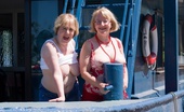 TAC Amateurs Flashing On The Boat & Girlie Fun 318170 Hi Guys, Heres A Set Of Me Chloe On The Houseboat In Gloucester, We Were Feeling Really Naughty So Started Messing Abou
