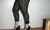 TAC Amateurs CFM And Lace 318578 I Have My Fave Lacey Tight Fit Leggins On And Some Fab CFM Shoes.
