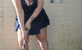 TAC Amateurs Schoolie 1 318654 How Would You Handle A School Girl With A Big Hockey Stick
