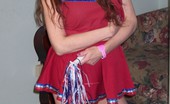 TAC Amateurs Cheerleader 318740 Oops U Caught Me Dreaming About Being A Cheerleader For My Favorite Basketball Team It Got Me So Excited I Couldnt Help
