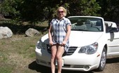 TAC Amateurs Barby With Her Top Down 318801 We Have Just Returned From Our Holiday To Las Vegas, Whilst We Where There We Had This Hot White Car... I Just Couldn'T
