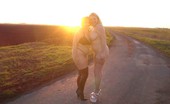 TAC Amateurs Barby Naked In The Road 319147 After A Lovely Afternoon Out And About With My Girlfriend Curvey Claire, I Was Feeling Really Naughty.. So I Took Of My
