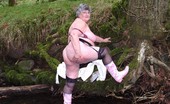 TAC Amateurs Pink Wellies 319485 Yet Another Day Out With Kryten He Just Loves To Get Me In The Water Take A Peek At My Funky Pink Wellies...
