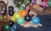 TAC Amateurs Birthday Suit 319684 Here I Am In My Birthday Suitgetting Ready To Have A Birthdayparty..Balloons Are So Much Funto Play With..

