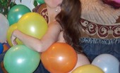 TAC Amateurs Birthday Suit 319684 Here I Am In My Birthday Suitgetting Ready To Have A Birthdayparty..Balloons Are So Much Funto Play With..
